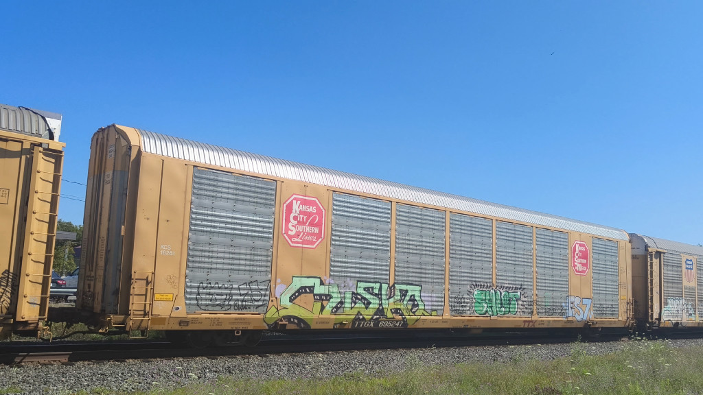 KCS 18261 (Body) TTGX 695247 (Flat)